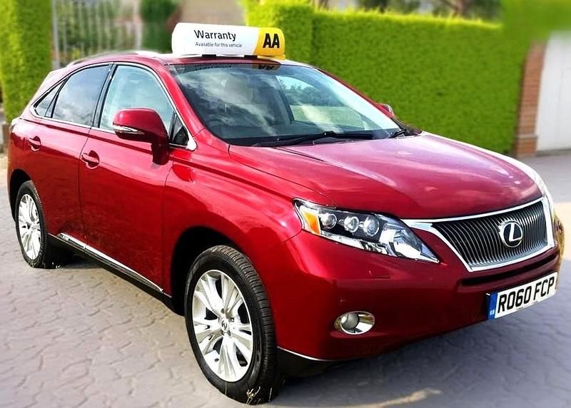 Red Used 2010 Lexus RX450h SUV | £8,995 (Fair price) - Image 1/4
