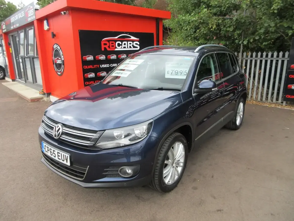 Used VW Tiguan Edition 150 HP (110 kW) 2016 Blue SUV