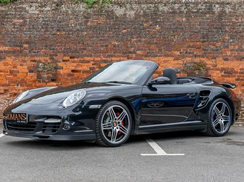Black Used 2007 Porsche 997 Turbo Cabriolet | £51,995 - Image 1/3