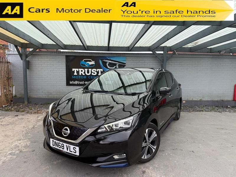Black Used 2018 Nissan Leaf Tekna Hatchback | £7,090 (A bit pricey) - Image 1/3