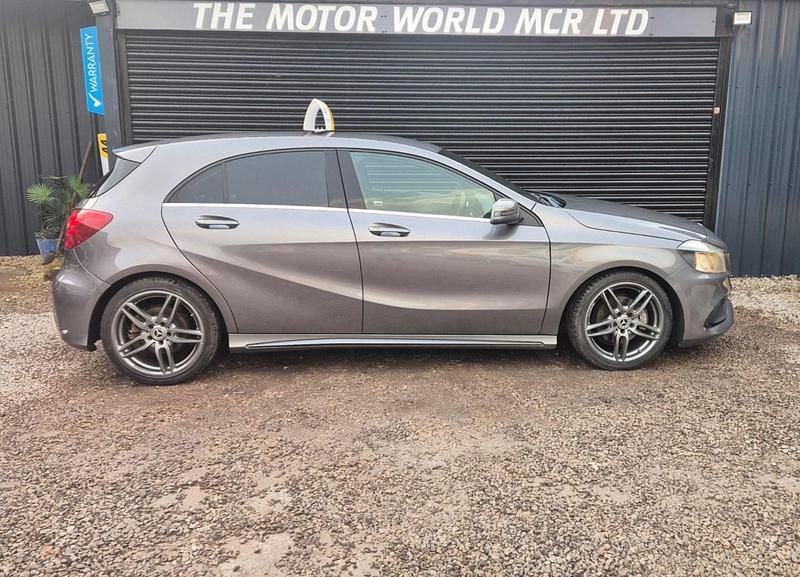 Used Mercedes A200 AMG line 136 HP (100 kW) 2017 Grey Hatchback