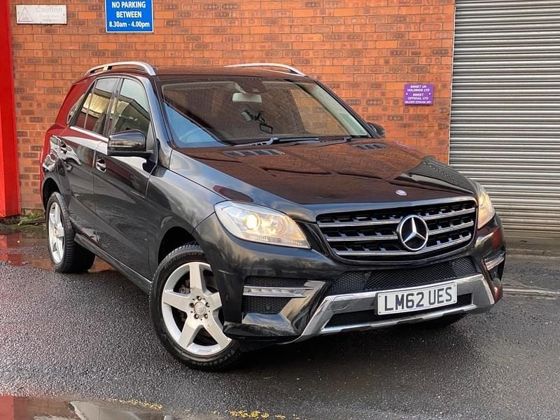 Black Used 2012 Mercedes ML350 SUV | £8,995 (Good price) - Image 1/3