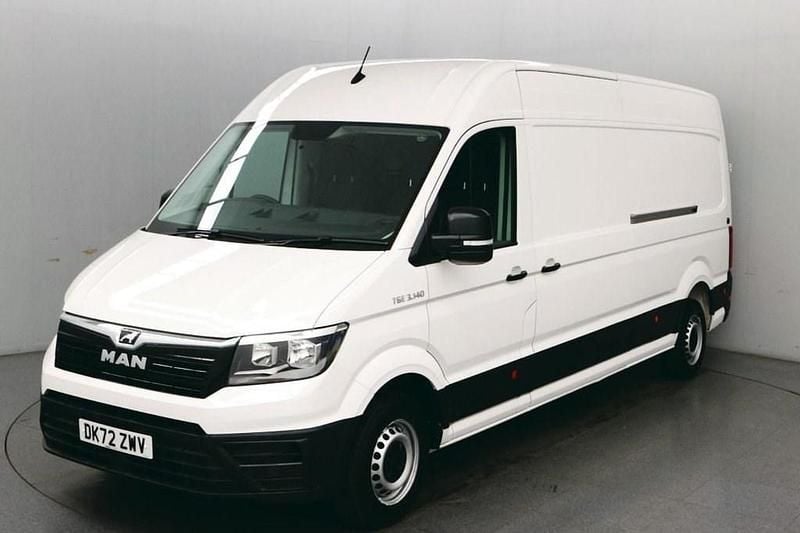 Used MAN TGE 140 HP (102 kW) 2022 White Van