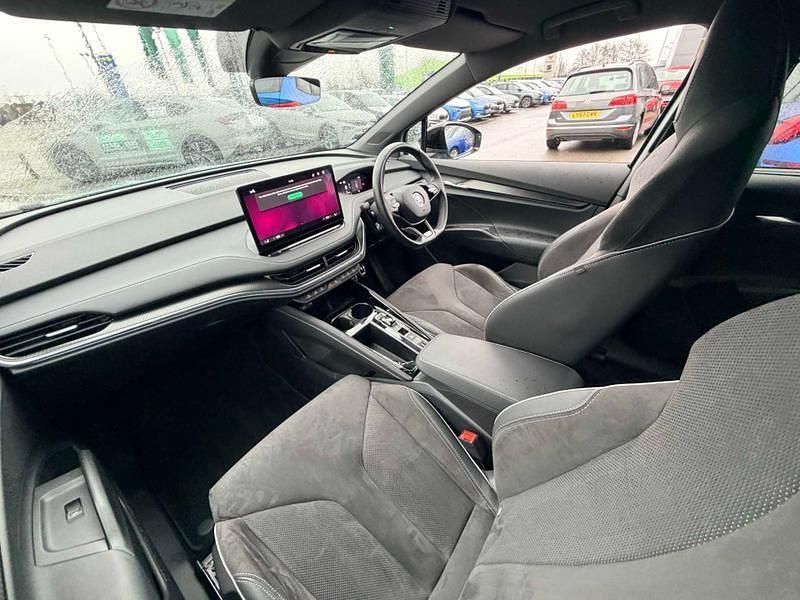 Used Skoda Enyaq iV SportlinePlus 210 kW (286 HP) 2024 Silver SUV