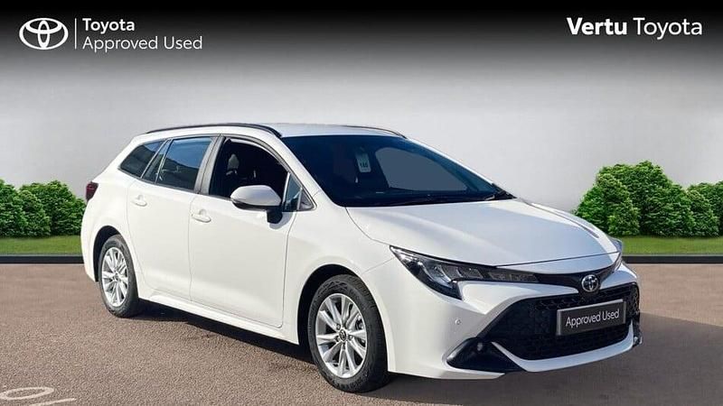 White Used 2024 Toyota Corolla Sport Estate | £23,759 (Fair price) - Image 1/3