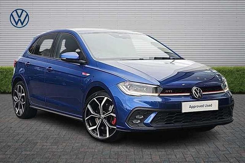 Used VW Polo GTI 207 HP (152 kW) 2022 Reef blue Hatchback