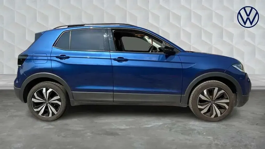 Used VW T-Cross Black Edition 95 HP (69 kW) 2023 Blue SUV
