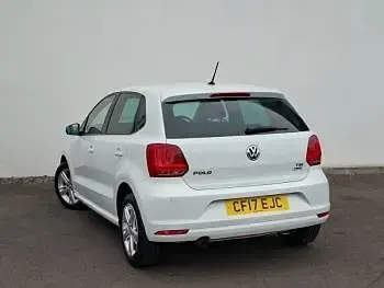 Used VW Polo Edition 90 HP (66 kW) 2017 White Hatchback
