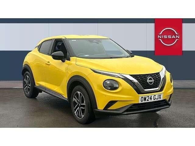 Yellow Used 2024 Nissan Juke N-Connecta SUV | £17,490 (Fair price) - Image 1/4