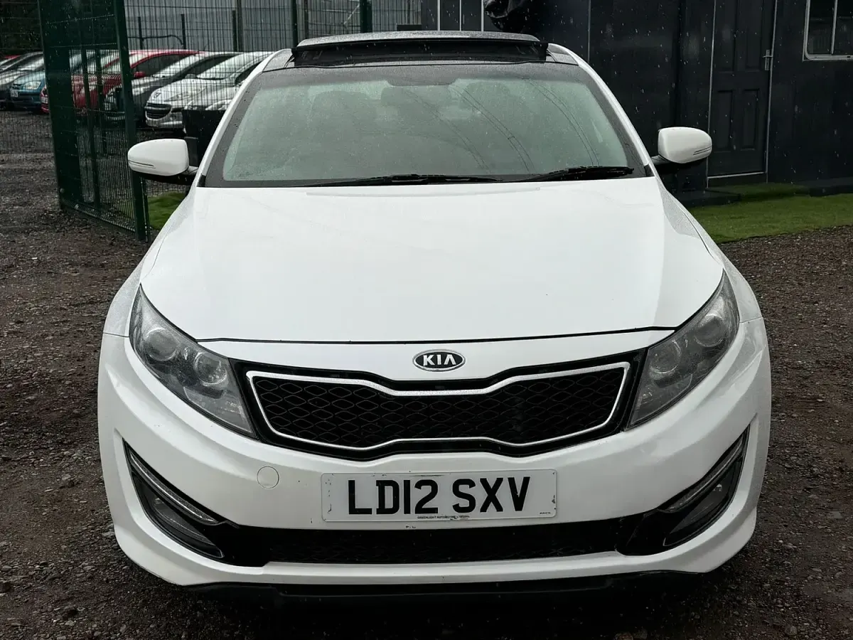 Used Kia Optima 2012 White Sedan