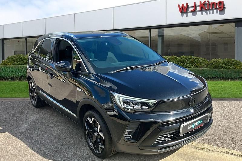 Black Used 2022 Vauxhall Crossland Ultimate SUV | £13,895 (Fair price) - Image 1/3