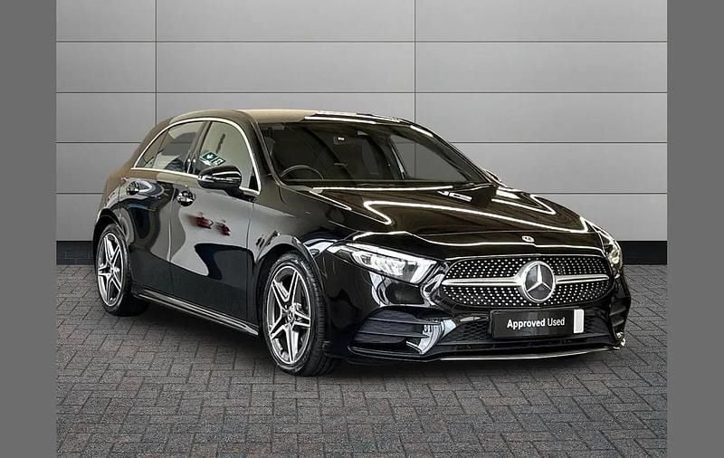 Black Used 2018 Mercedes A180 AMG line Hatchback | £14,995 (A bit pricey) - Image 1/4