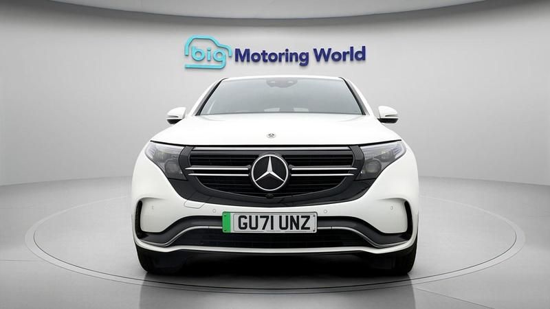 Used Mercedes EQC400 AMG line 300 kW (408 HP) 2021 White SUV