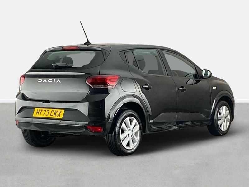 Used Dacia Sandero Expression 100 HP (73 kW) 2023 Black Hatchback