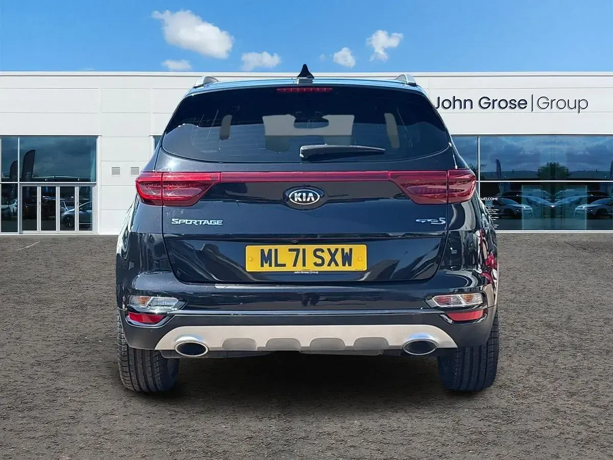 Second-hand Kia Sportage GT-Line S 136 CP (100 kW) 2021 Negru SUV