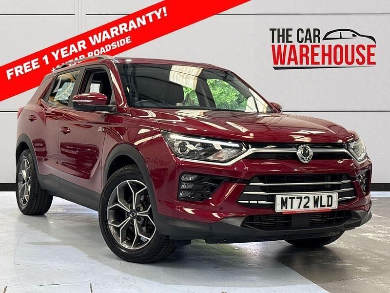 Used Ssangyong (KGM) Korando 163 HP (119 kW) 2022 Red Estate