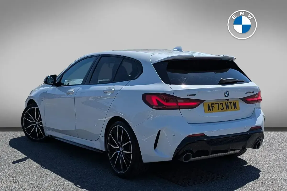 Used BMW M135 Shadowline 302 HP (222 kW) 2023 White Hatchback