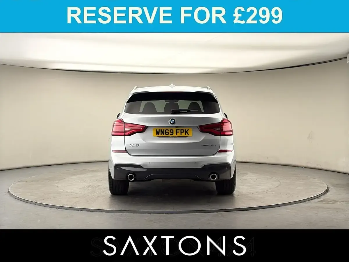 Used BMW X3 M Sport 190 HP (139 kW) 2019 Glaciersilber metallic SUV