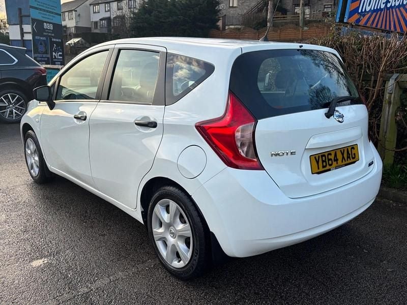 Used Nissan Note S 2014 White Hatchback