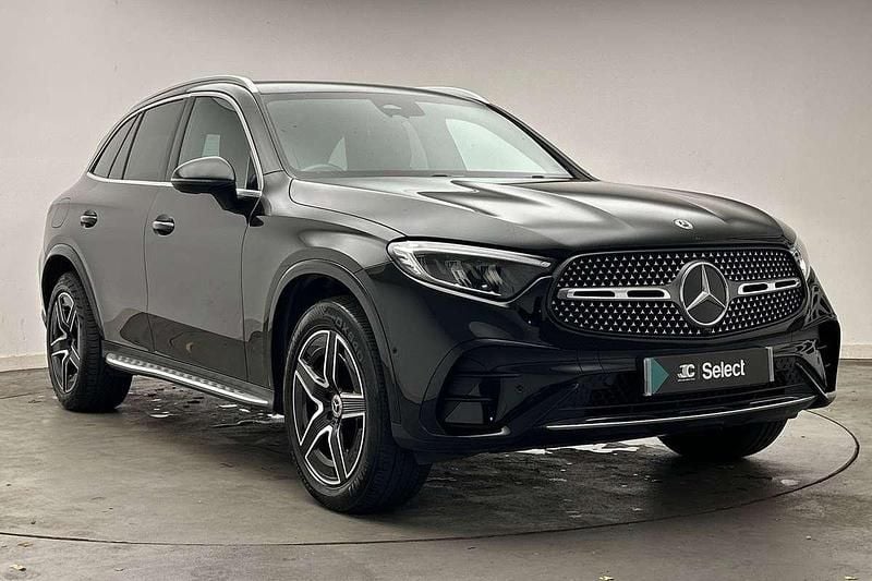 Black Used 2023 Mercedes GLC300e AMG line SUV | £37,250 (Fair price) - Image 1/4