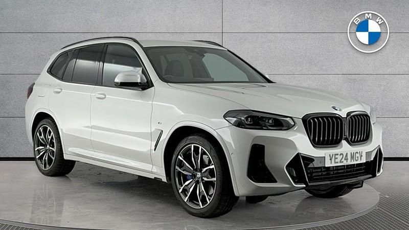 White Used 2024 BMW X3 M Sport SUV | £43,440 (A bit pricey) - Image 1/4