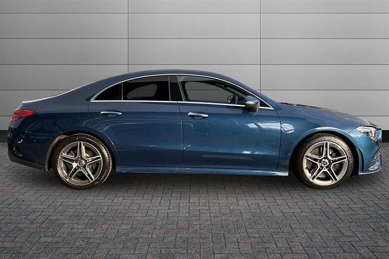 Used Mercedes CLA250 AMG Line Premium Plus 224 HP (164 kW) 2022 Denim blue Sedan