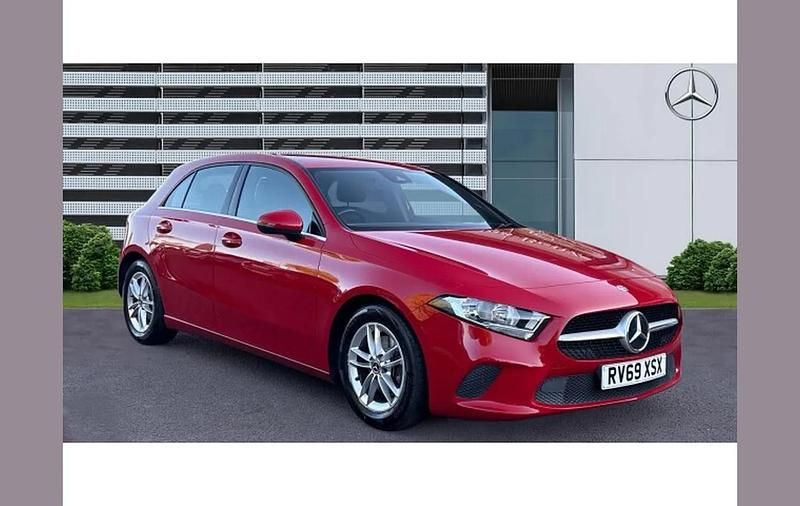 Red Used 2019 Mercedes A180 SE Hatchback | £14,623 (Fair price) - Image 1/4