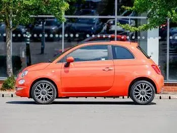 Used Fiat 500 70 HP (51 kW) 2024 Orange Hatchback
