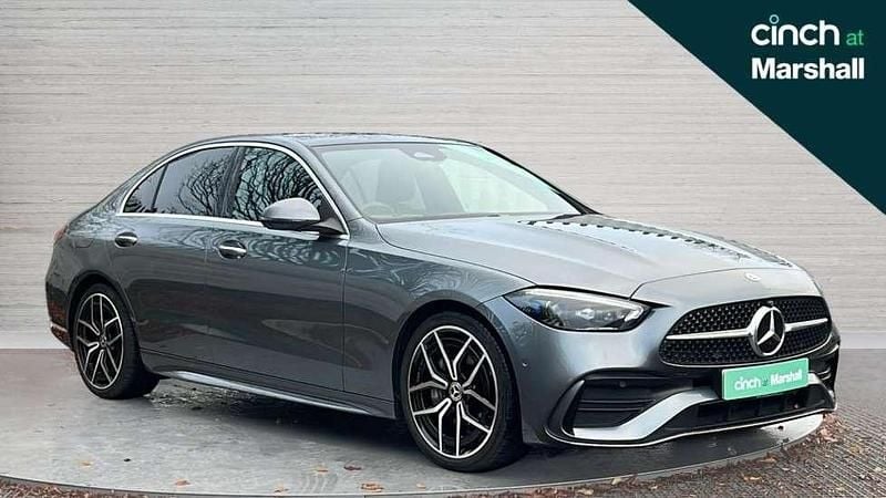 Grey Used 2023 Mercedes C200 AMG Line Premium Plus Sedan | £33,569 (Expensive) - Image 1/4