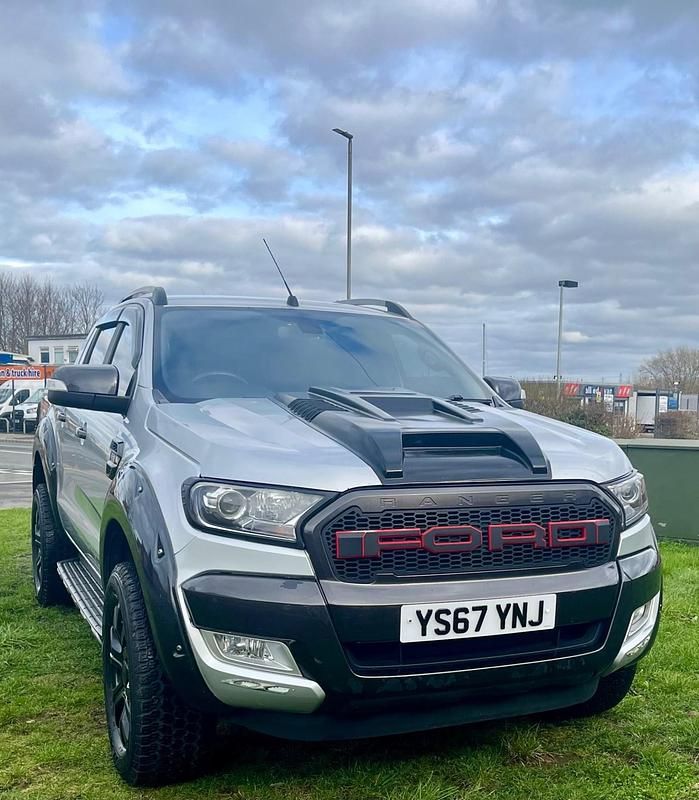 Used Ford Ranger Wildtrack 2017 Silver Pickup