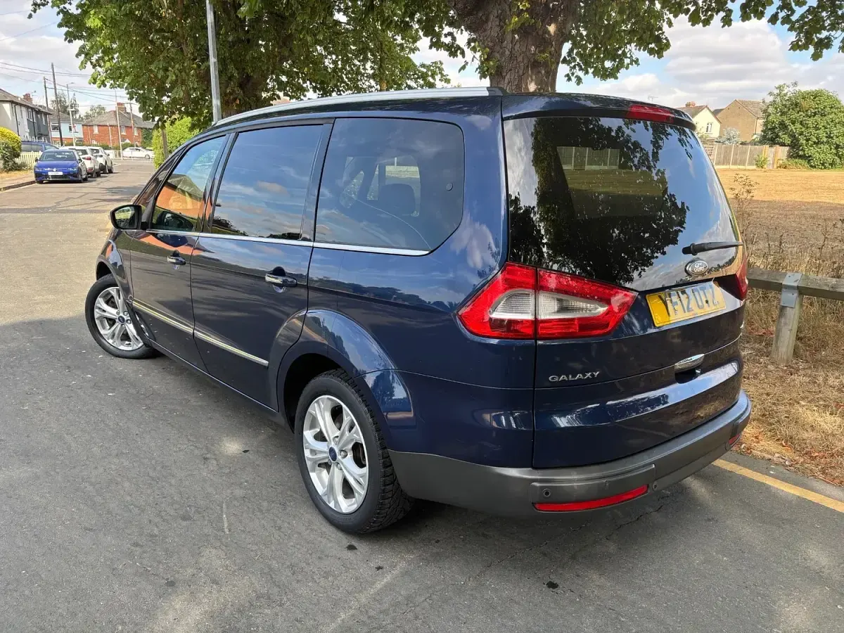 Used Ford Galaxy Titanium 115 HP (84 kW) 2012 Blue MPV