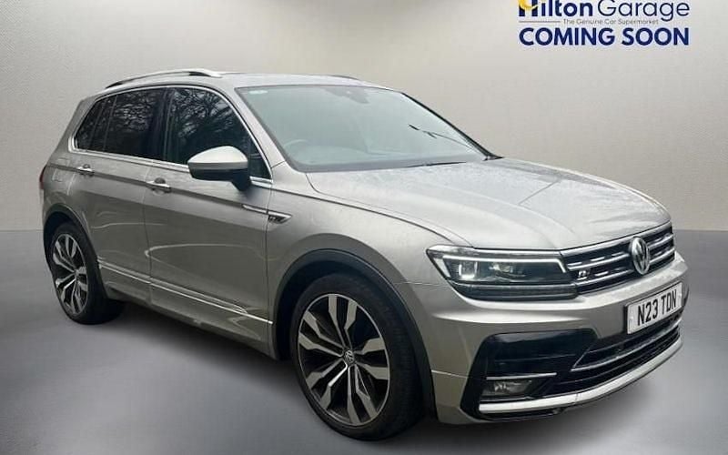 Silver Used 2018 VW Tiguan R-line SUV | £16,750 (Fair price) - Image 1/1