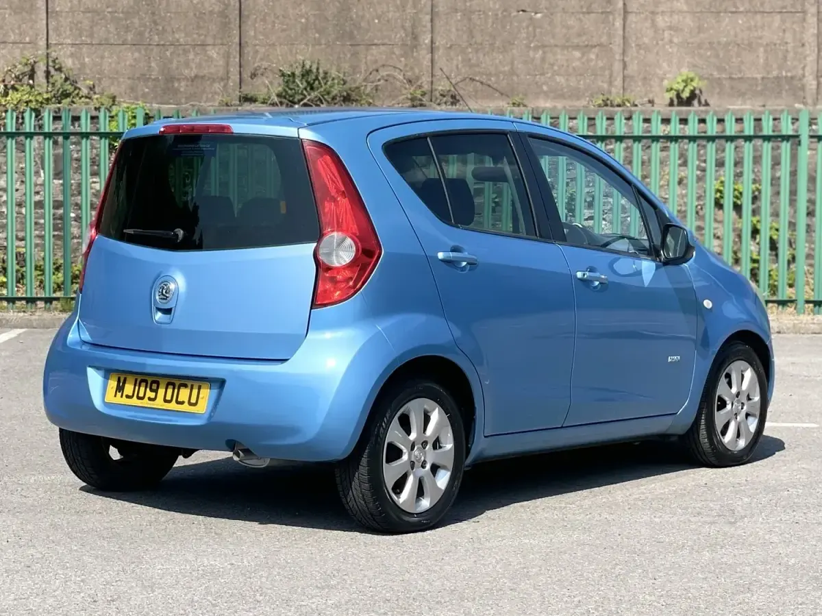 Used Vauxhall Agila Design Edition 2009 Blue MPV