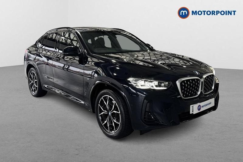 Black Used 2023 BMW X4 M Sport SUV | £37,549 (Fair price) - Image 1/4