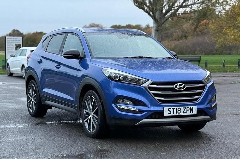 Blue Used 2018 Hyundai Tucson GO! SUV | £9,495 (Good price) - Image 1/1
