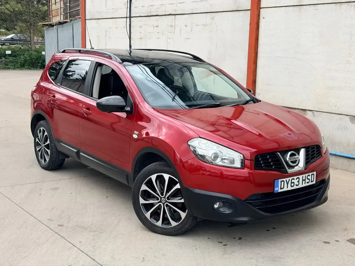 Used Nissan Qashqai +2 360º 117 HP (86 kW) 2013 Red SUV
