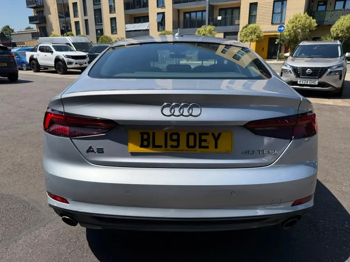 Used Audi A5 Sportback S-Line 2019 Silver Hatchback