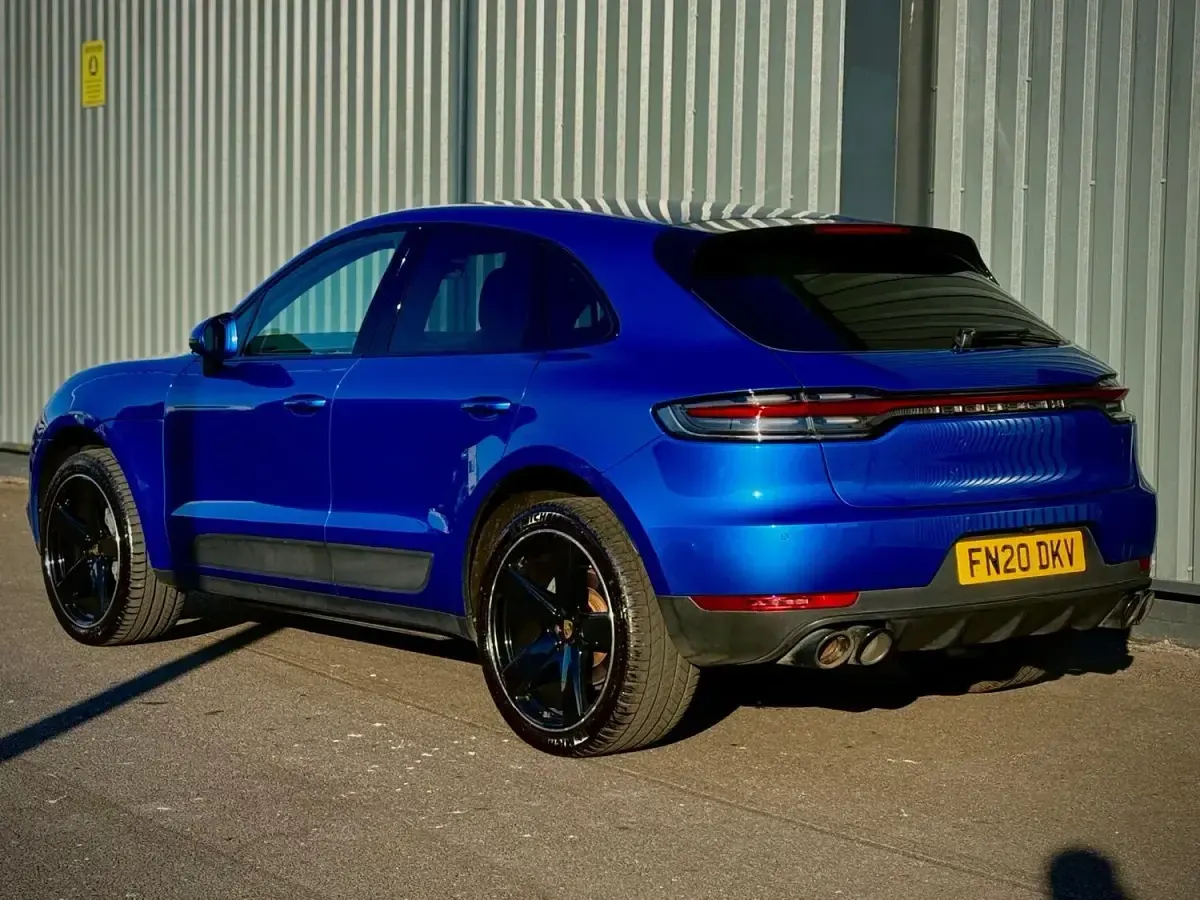 Used Porsche Macan S 2020 Blue SUV