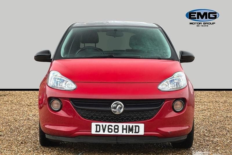 Used Vauxhall Adam 70 HP (51 kW) 2018 Red Hatchback