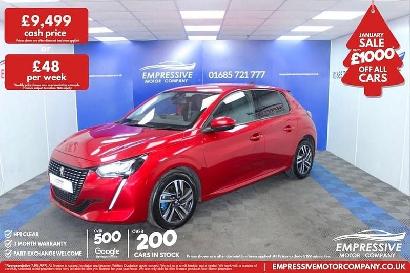 Red Used 2021 Peugeot 208 Allure Hatchback | £9,499 (A bit pricey) - Image 1/4