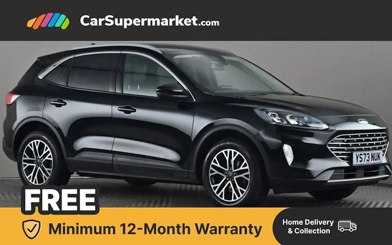 Used Ford Kuga Titanium 150 HP (110 kW) 2023 Black SUV