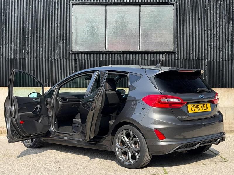 Used Ford Fiesta ST-Line 140 HP (102 kW) 2018 Grey Hatchback