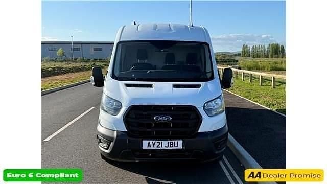Used Ford Transit 130 HP (95 kW) 2021 White Van