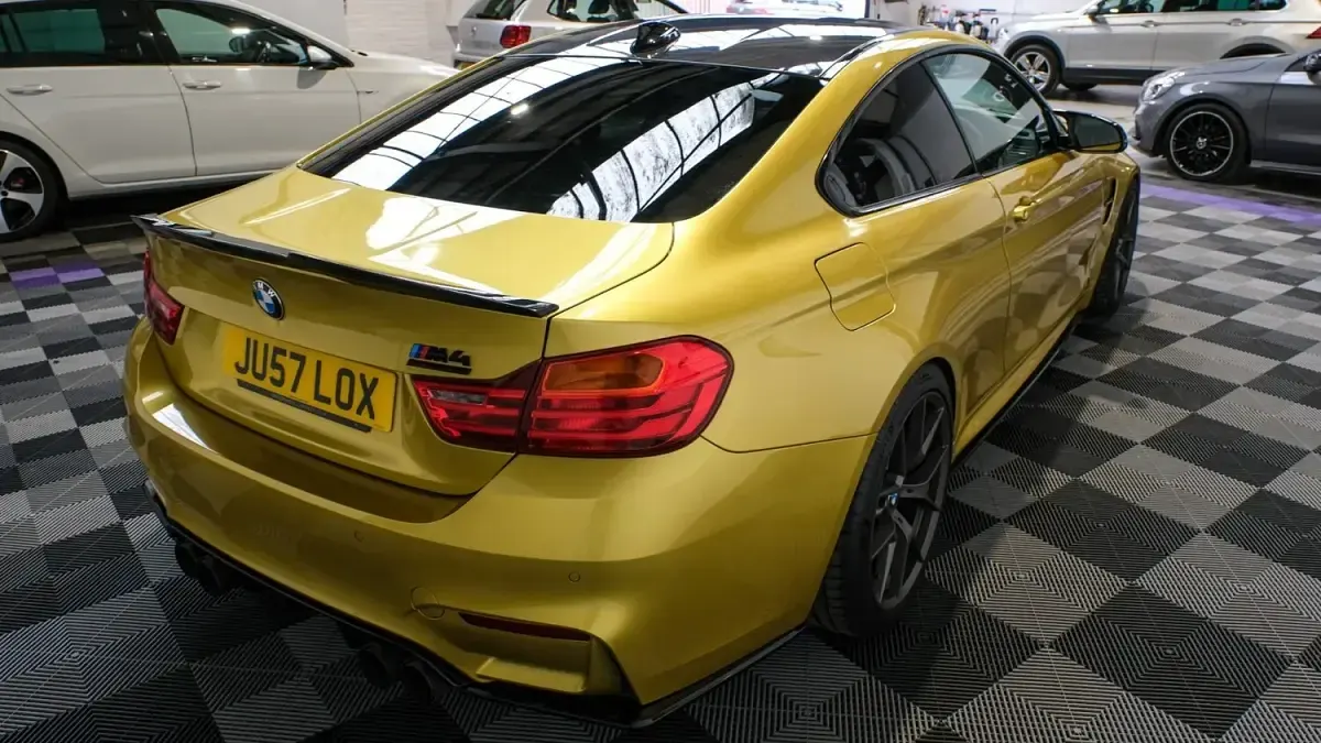 Used BMW M4 Sport Line 2015 Yellow Coupe