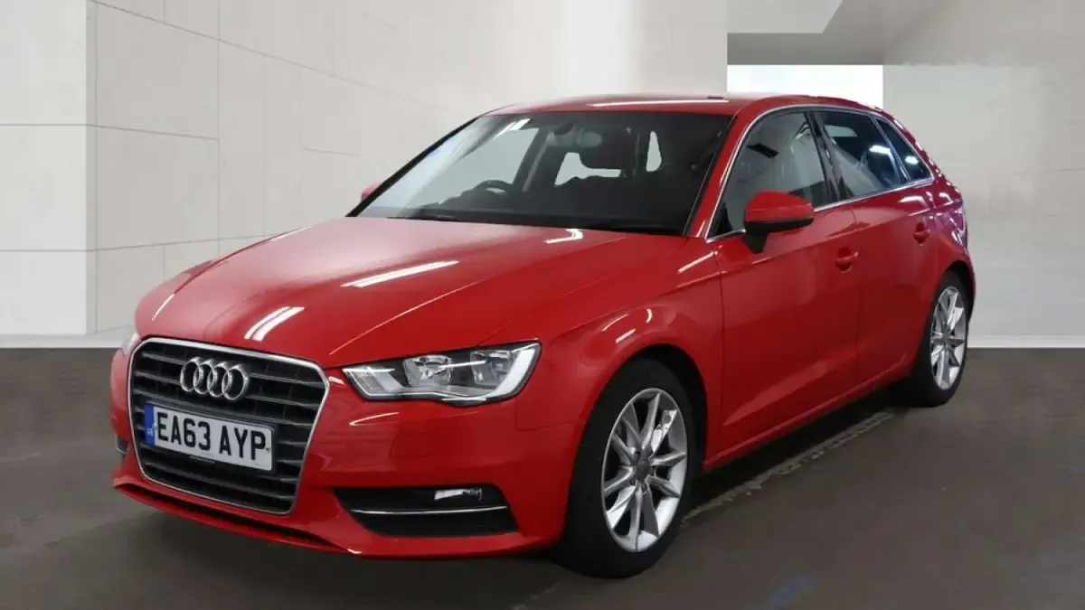 Used Audi A3 Sportback Sport 2013 Red Hatchback