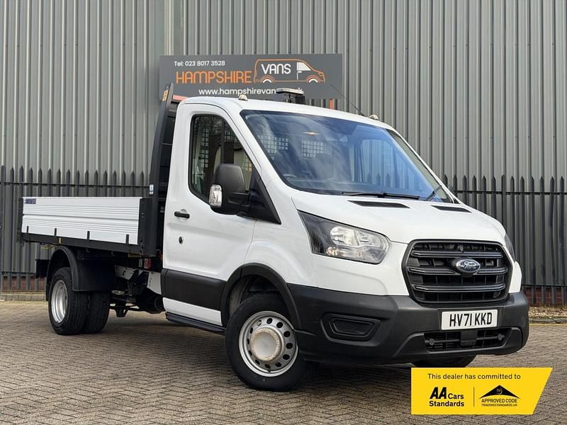 Used Ford Transit 130 HP (95 kW) 2021 White Cabriolet