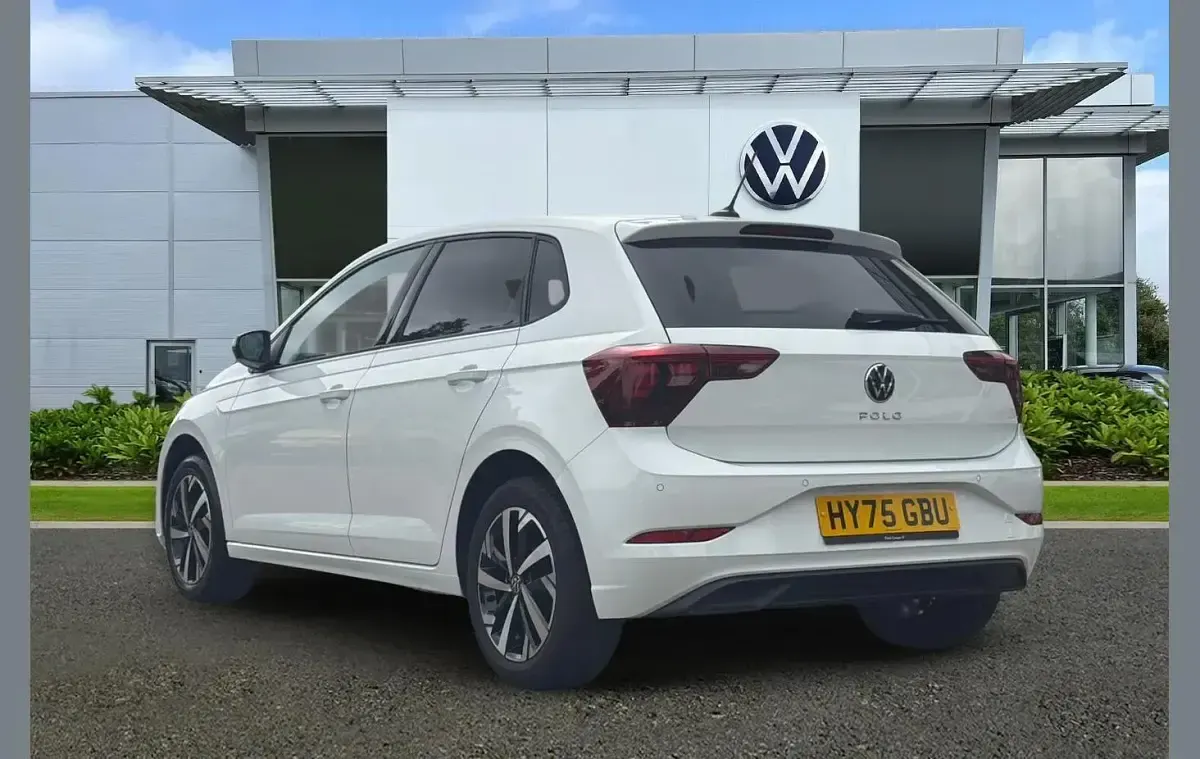 Used VW Polo Match 95 HP (69 kW) 2025 White Hatchback
