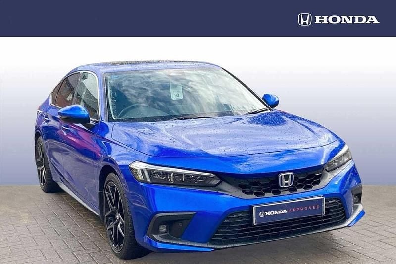 Blue Used 2023 Honda Civic Advance Hatchback | £26,561 (Fair price) - Image 1/4