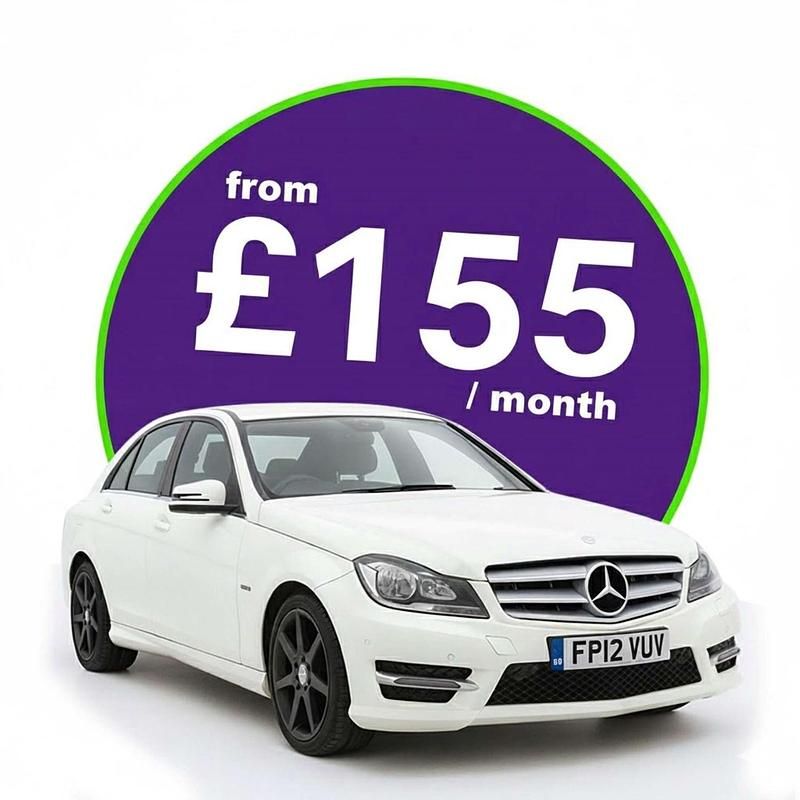 White Used 2012 Mercedes C220 Sedan | £4,710 (Fair price) - Image 1/4