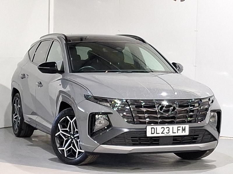 Grey Used 2023 Hyundai Tucson N Line SUV | £26,498 (A bit pricey) - Image 1/4